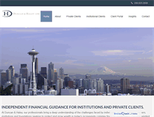 Tablet Screenshot of duncanhaley.com